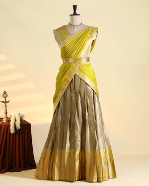 Lime Yellow & Gold