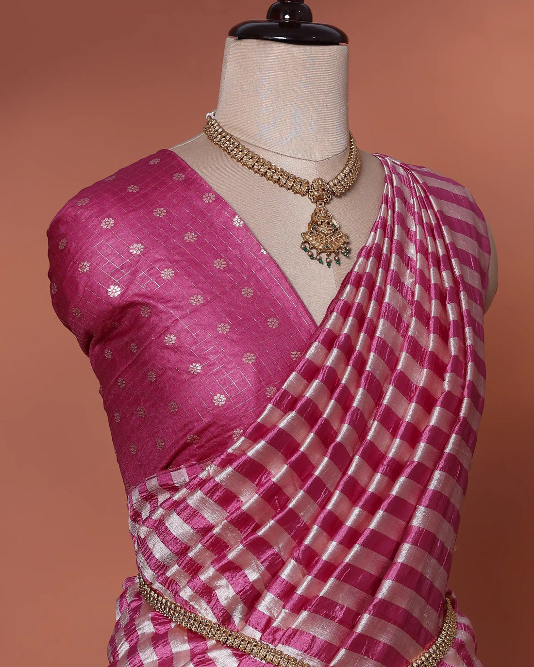 Cotton Semi Stitched Dhavani Set For Women | Festive Wear & Traditional Collection | Jeyachandran