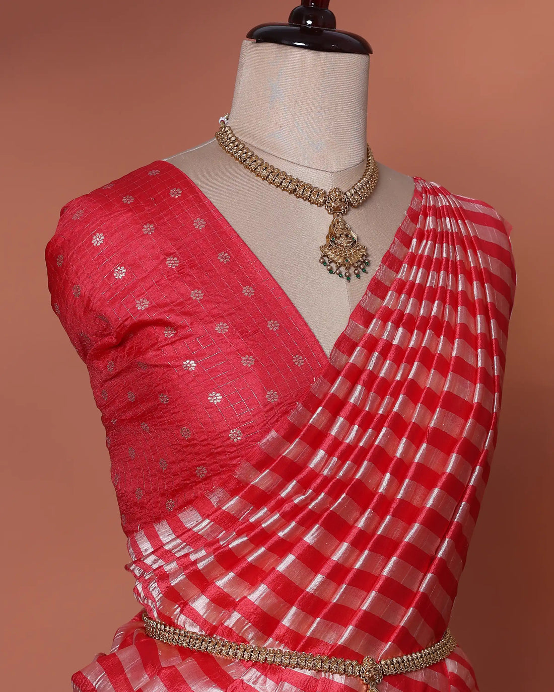 Cotton Semi Stitched Dhavani Set For Women | Festive Wear & Traditional Collection | Jeyachandran
