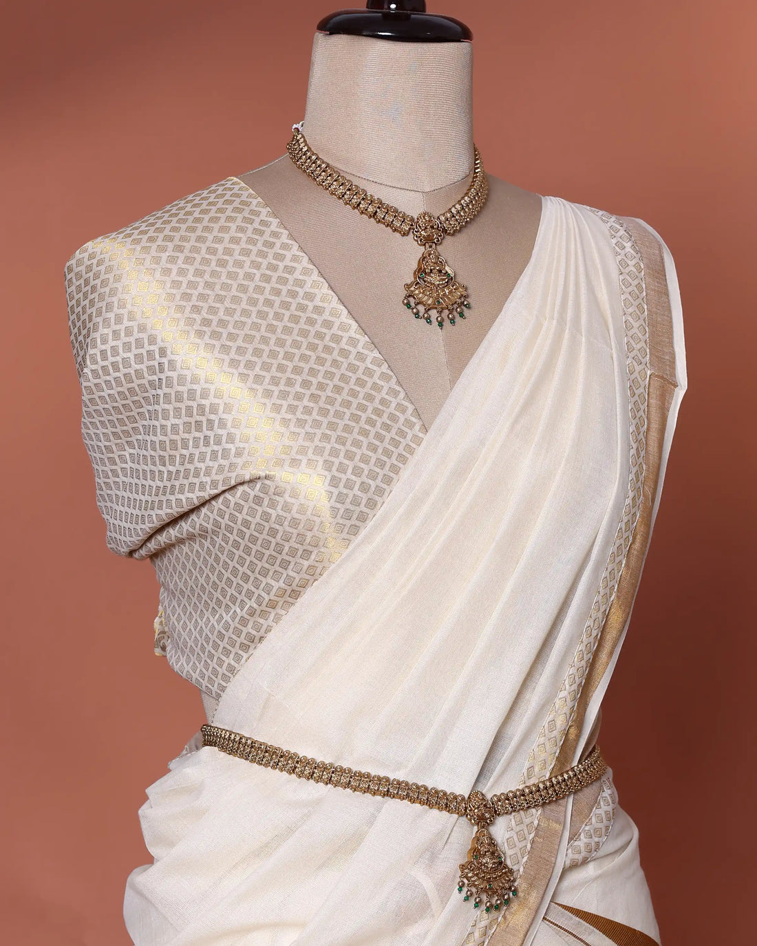 Cotton Semi Stitched Dhavani Set For Women | Festive Wear & Traditional Collection | Jeyachandran