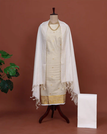 Cotton Unstitched Salwar Material for Women | Festive Wear & Summer Collection | Jeyachandran