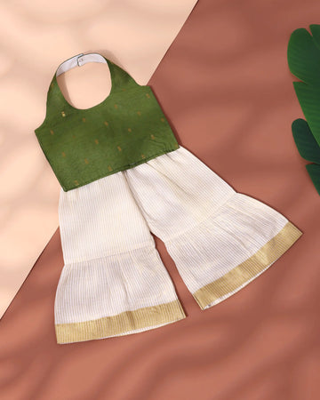 Cotton Palazzo Set for Girls | Festive Wear & Family Functions | Jeyachandran