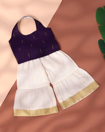 Cotton Palazzo Set for Girls | Festive Wear & Family Functions | Jeyachandran