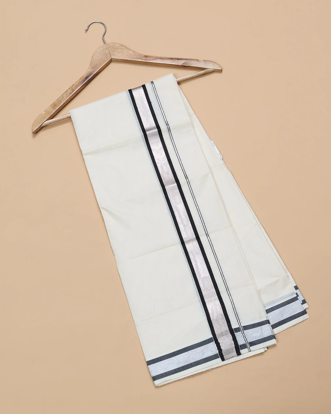 Men’s Traditional Handloom Cotton Dhoti | Family Function, Temple Visit, Wedding Function | Jeyachandran