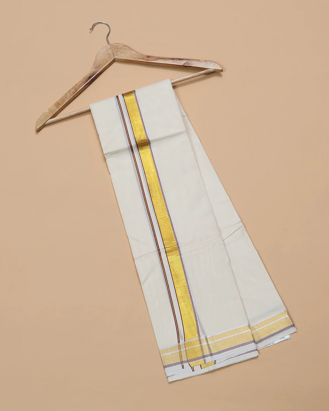 Men’s Traditional Handloom Cotton Dhoti | Family Function, Temple Visit, Wedding Function | Jeyachandran