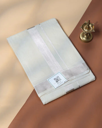 Men’s Traditional Handloom Cotton Dhoti | Family Function, Temple Visit, Wedding Function   | Jeyachandran