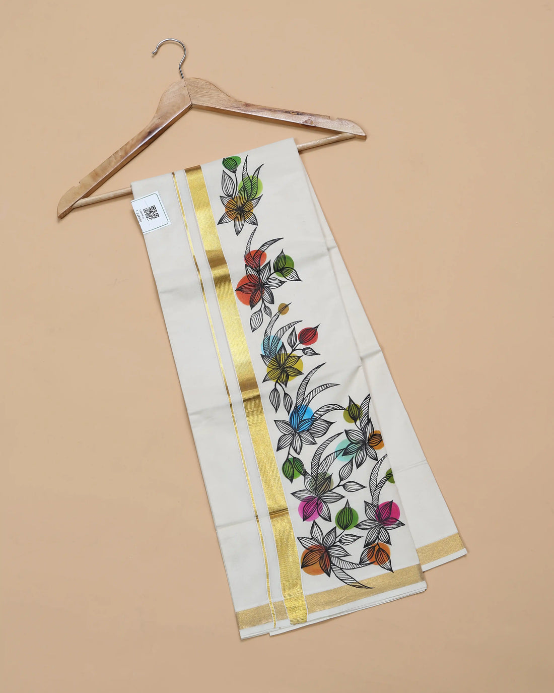 Men’s Traditional Handloom Cotton Dhoti | Family Function, Temple Visit, Wedding Function | Jeyachandran