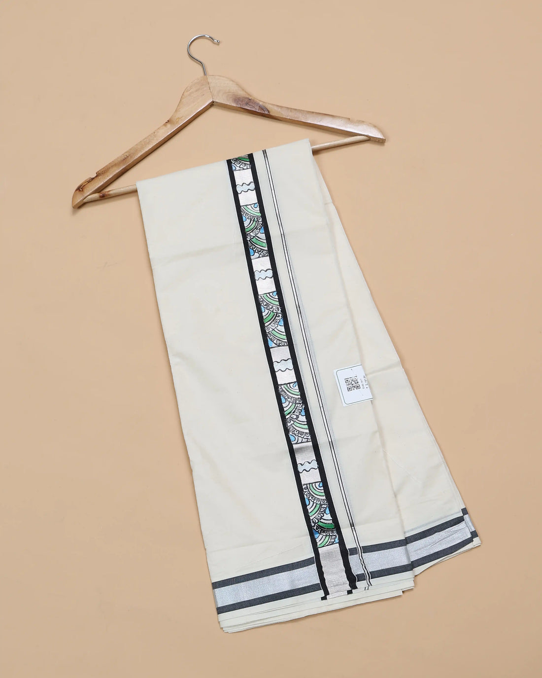 Men’s Traditional Handloom Cotton Dhoti | Family Function, Temple Visit, Wedding Function | Jeyachandran