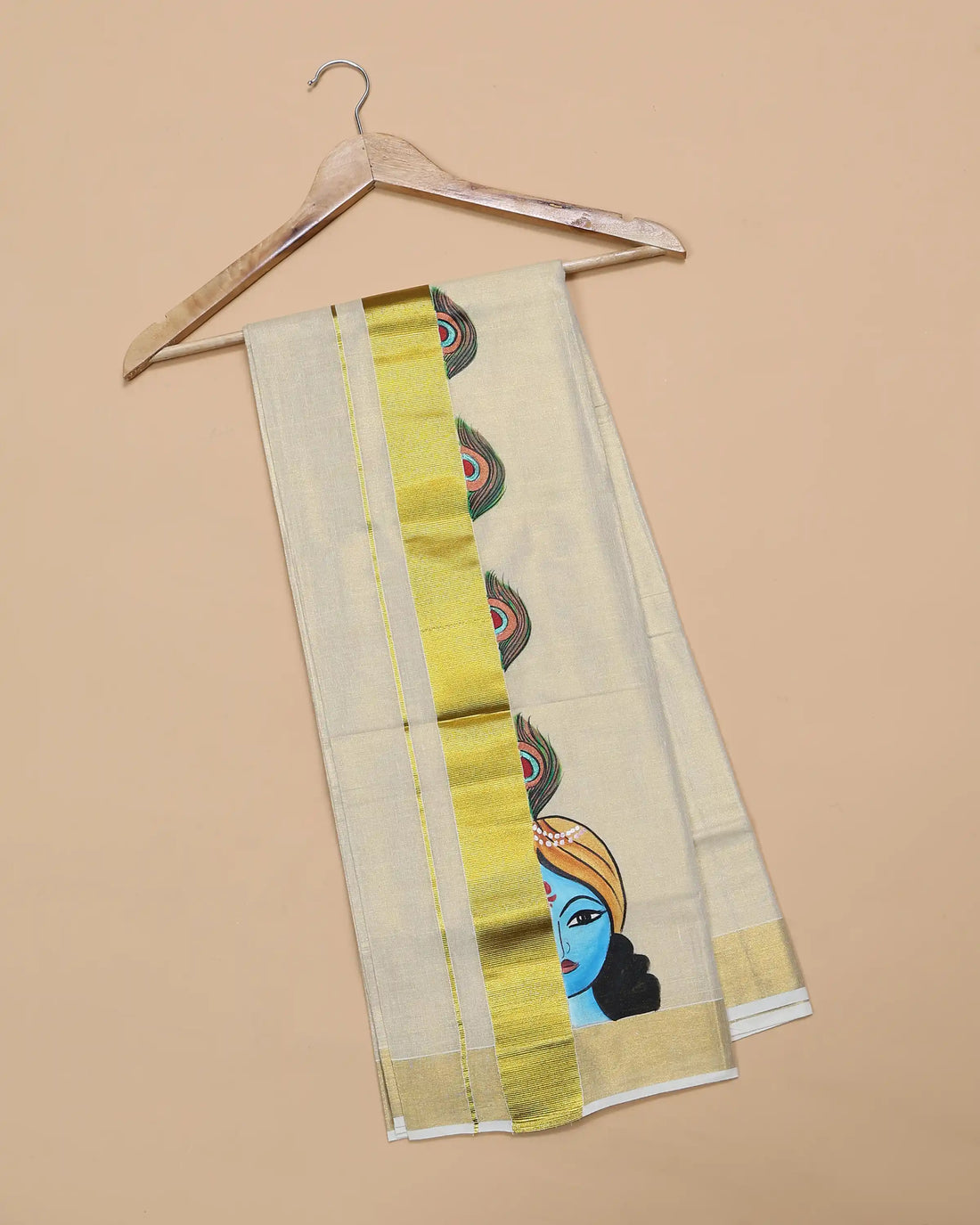 Men’s Traditional Handloom Cotton Dhoti | Family Function, Temple Visit, Wedding Function | Jeyachandran