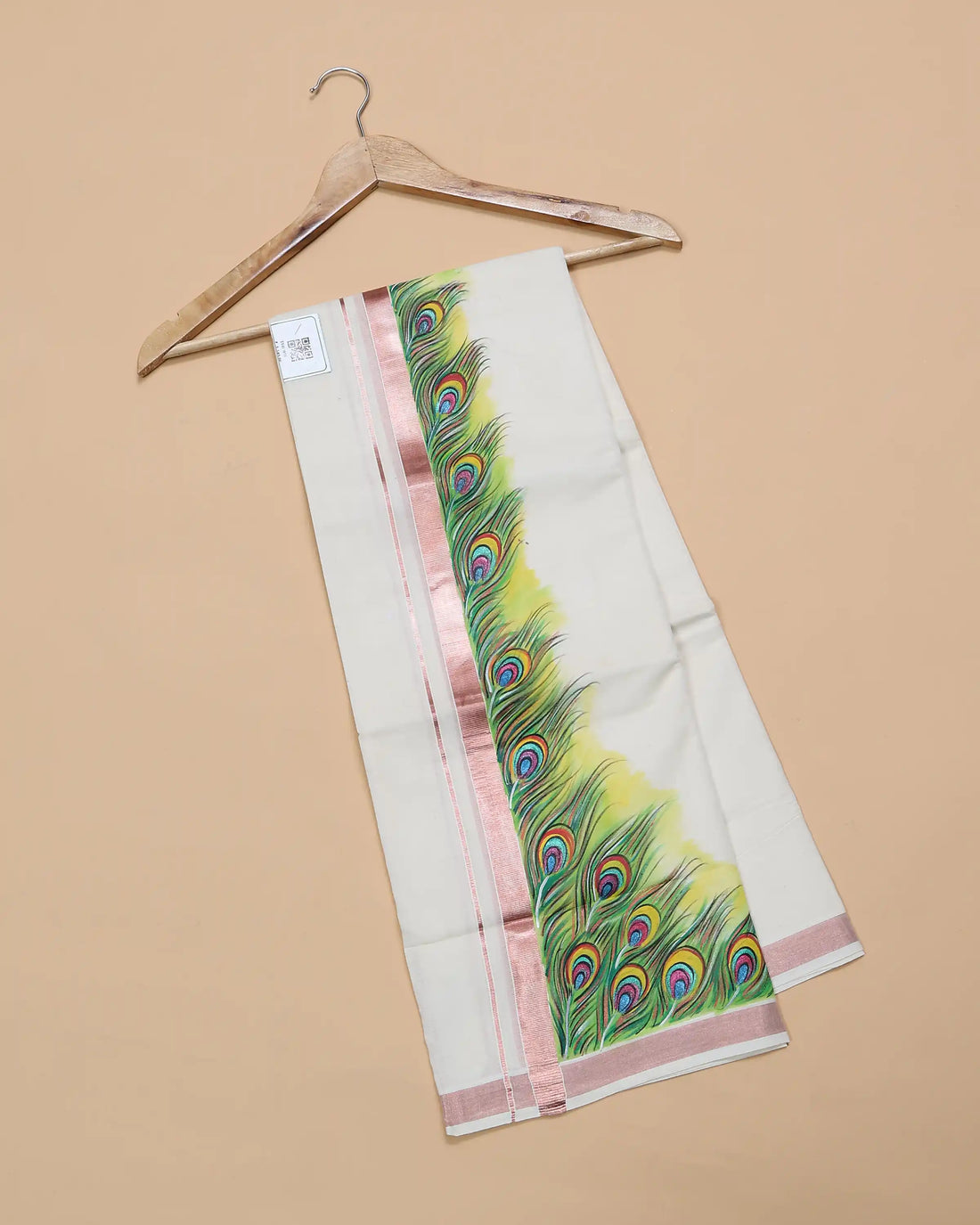 Men’s Traditional Handloom Cotton Dhoti | Family Function, Temple Visit, Wedding Function | Jeyachandran