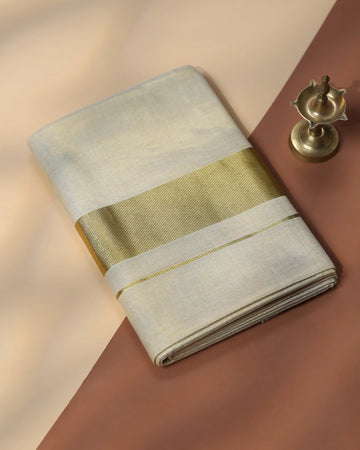Men’s Traditional Handloom Cotton Dhoti | Family Function, Temple Visit, Wedding Function | Jeyachandran