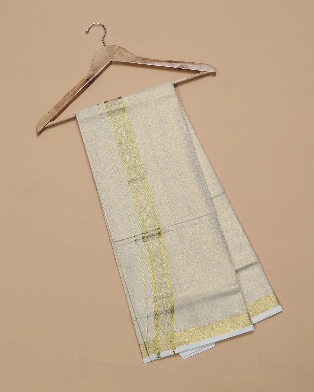 Men’s Traditional Handloom Cotton Dhoti | Family Function, Temple Visit, Wedding Function | Jeyachandran