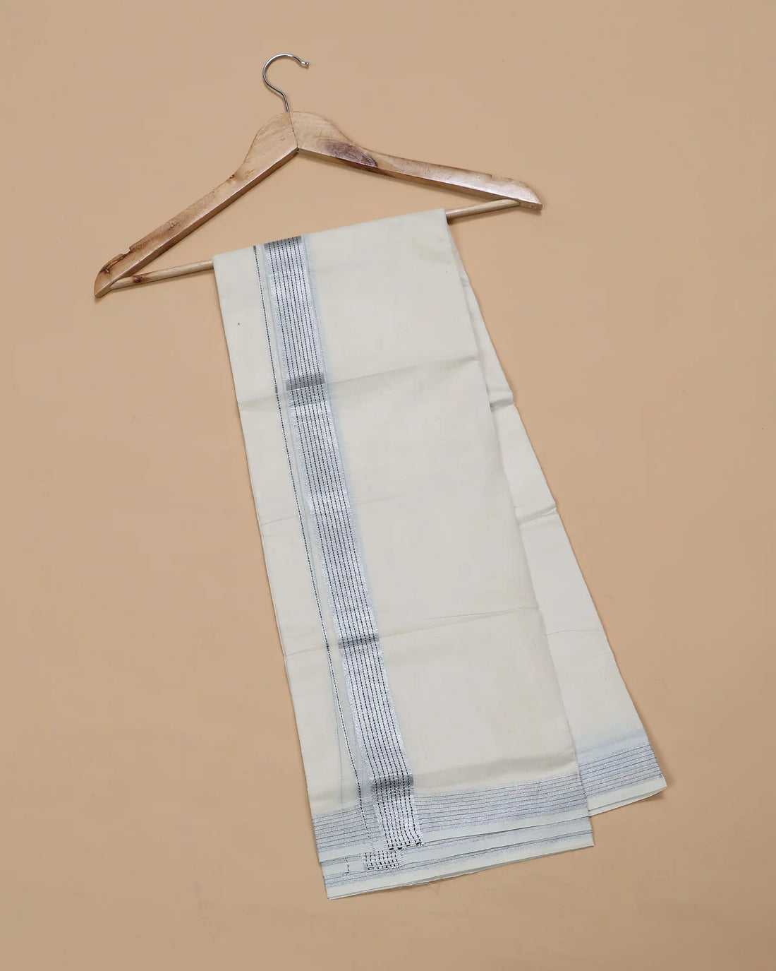 Men’s Traditional Handloom Cotton Dhoti | Family Function, Temple Visit, Wedding Function | Jeyachandran