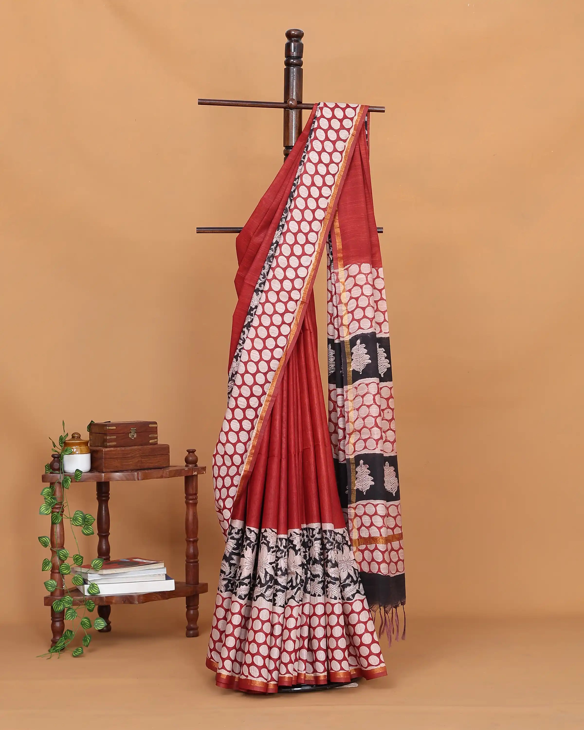 Bagru Print Saree 