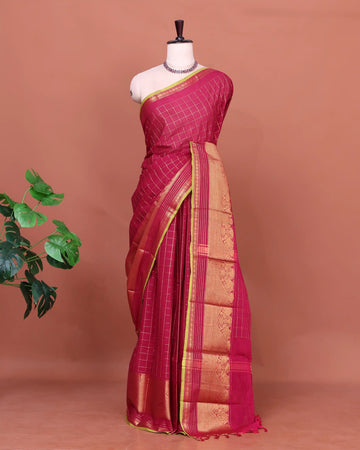 Kanchi Cotton Saree for Women | Festive Wear & Traditional Collection | Jeyachandran