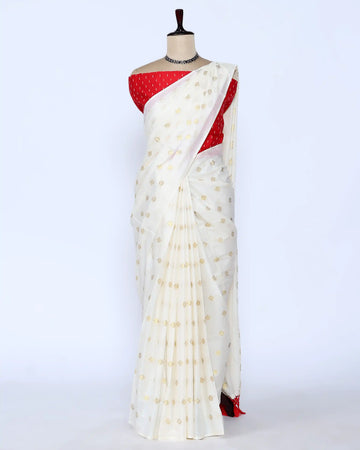 Kerala Kasavu Cotton Saree for Women | Onam Festival Wear, Family Function, Temple Visit | Jeyachandran