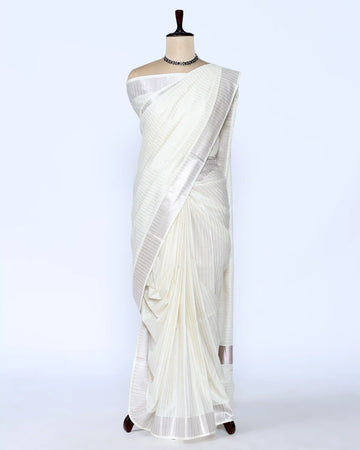 Kerala Kasavu Cotton Saree for Women | Onam Festival Wear, Family Function, Temple Visit | Jeyachandran