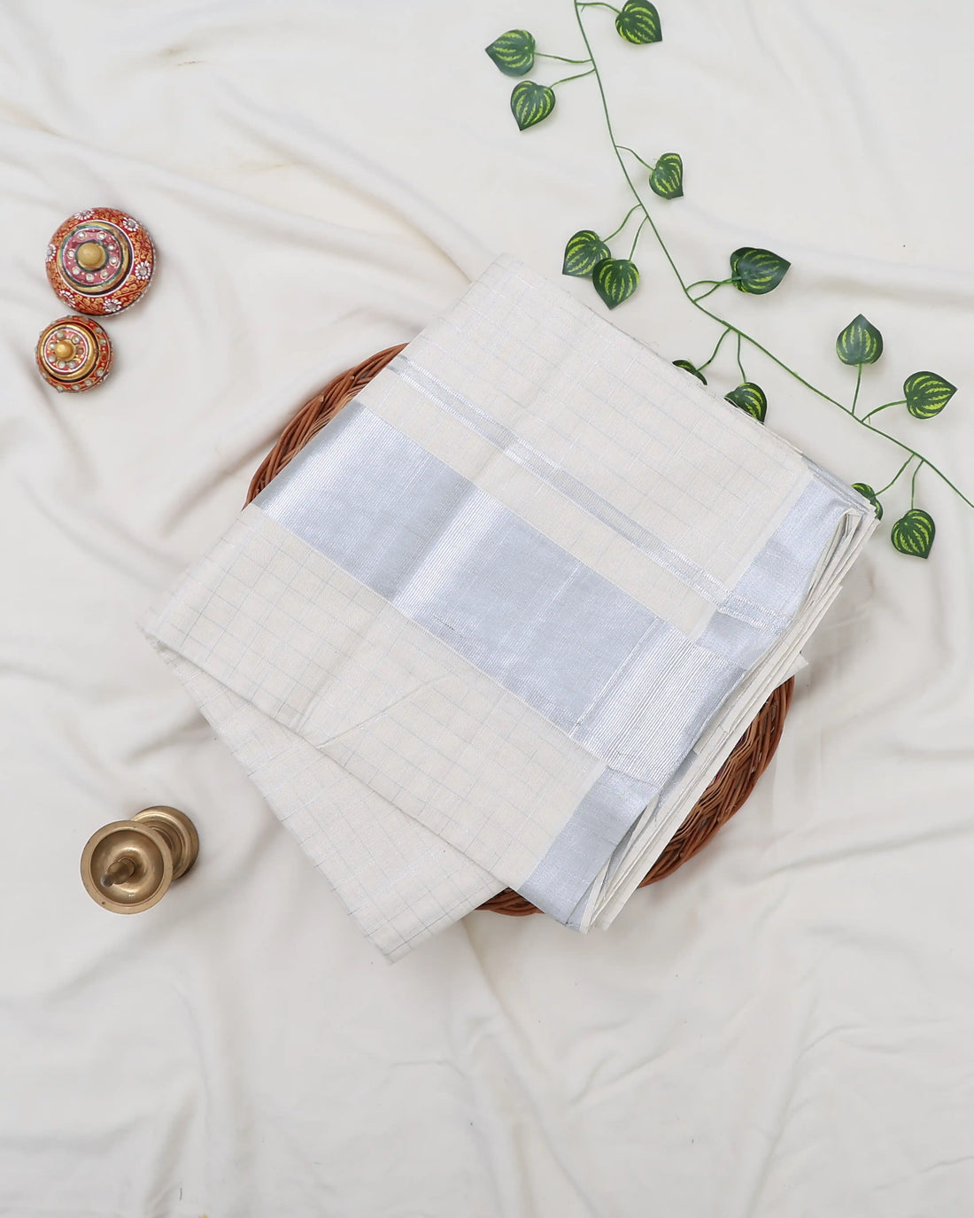 Kerala Kasavu Cotton Saree for Women | Onam Festival Wear, Family Function, Temple Visit | Jeyachandran