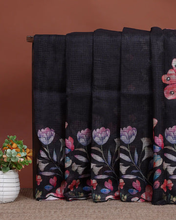 Linen Cotton Saree For Women | Traditional Wear, Festive Wear, Casual Wear | Jeyachandran