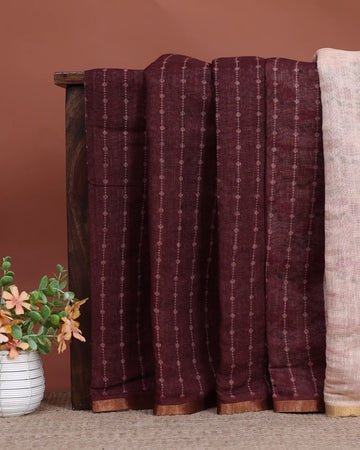 Linen Cotton Saree For Women | Traditional Wear, Festive Wear, Casual Wear | Jeyachandran