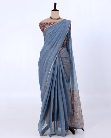 Linen Cotton Saree For Women | Traditional Wear, Festive Wear, Casual Wear | Jeyachandran