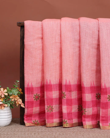 Linen Cotton Saree For Women | Traditional Wear, Festive Wear, Casual Wear | Jeyachandran