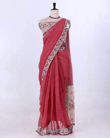 Linen Cotton Saree For Women | Traditional Wear, Festive Wear, Casual Wear | Jeyachandran