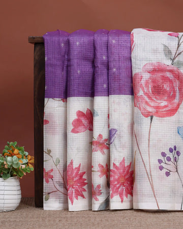 Linen Cotton Saree For Women | Traditional Wear, Festive Wear, Casual Wear | Jeyachandran
