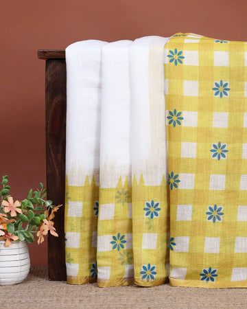 Linen Cotton Saree For Women | Traditional Wear, Festive Wear, Casual Wear | Jeyachandran