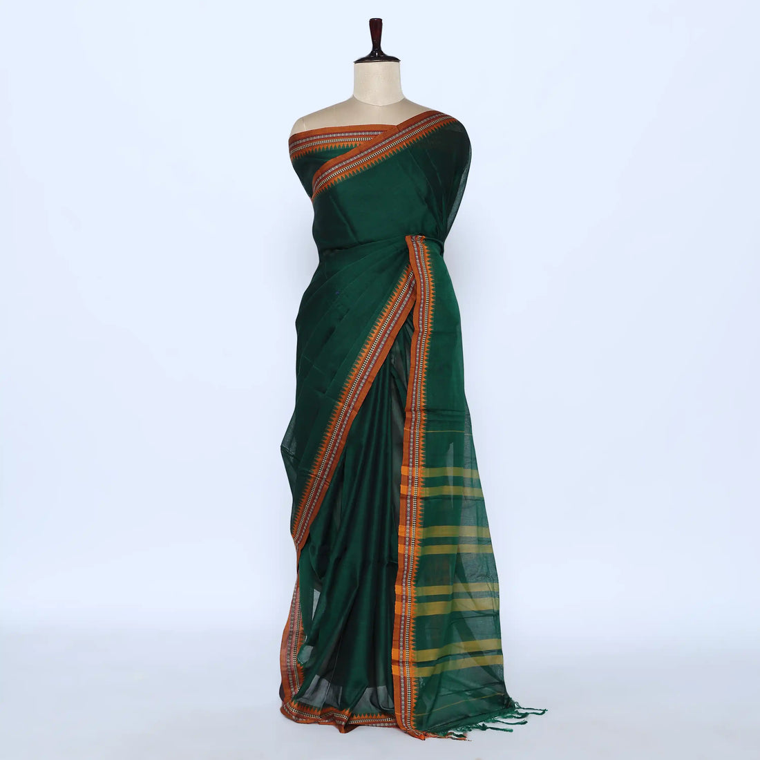 Narayanpet Cotton Sarees for Women | Summer Events & Temple Visits Collection | Jeyachandran - Full View
