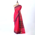 Pink Kanchi Cotton Saree for Women | Festive Traditional Collection | Jeyachandran -Full View
