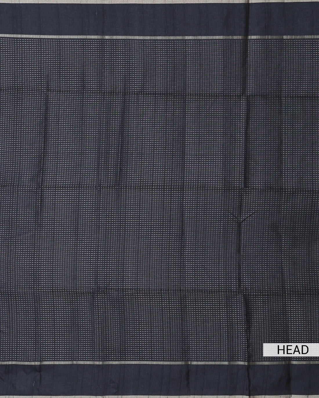 Semi Tussar Saree with Striped Body Design Fine Woven Texture and Plain Striped Border - Black