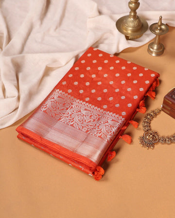 Semi Banarasi Silk Saree for Women | Traditional Function & Festive Wear Collection | Jeyachandran