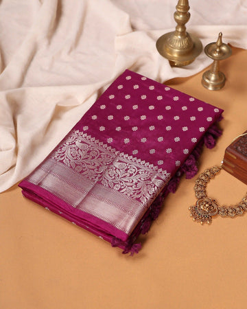 Semi Banarasi Silk Saree for Women | Traditional Function & Festive Wear Collection | Jeyachandran