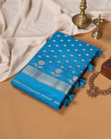 Semi Banarasi Silk Saree for Women | Traditional Function & Festive Wear Collection | Jeyachandran