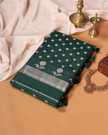Semi Banarasi Silk Saree for Women | Traditional Function & Festive Wear Collection | Jeyachandran