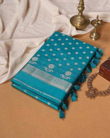 Semi Banarasi Silk Saree for Women | Traditional Function & Festive Wear Collection | Jeyachandran