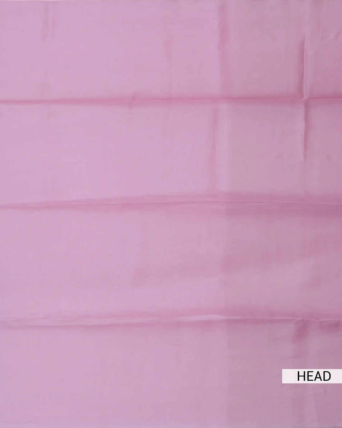 Organza Saree for Women Solid Body with Striped Border and Striped Pallu - Pink