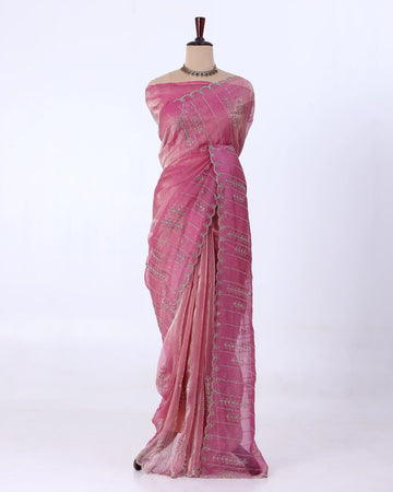 Elegant Organza Saree For Womens |  Office Wear Saree , Everyday Saree   | Jeyachandran