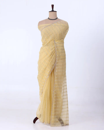 Elegant Organza Saree For Womens |  Office Wear Saree , Everyday Saree   | Jeyachandran