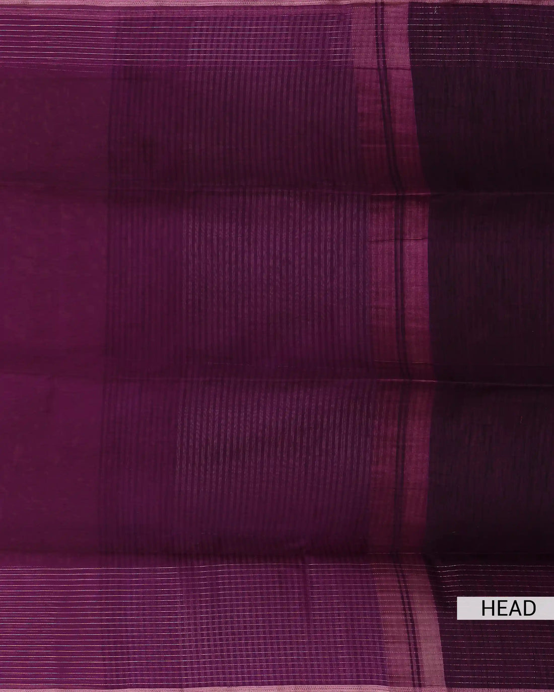 Semi Tissue Saree with Striped Texture Woven Border and Elegant Pallu -  Purple