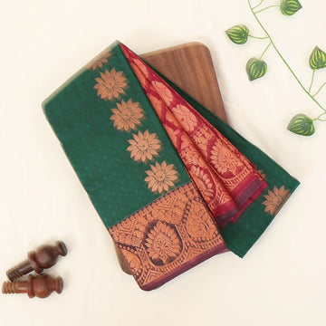 Buy 1 Get 2 Silk Sarees for Women | Bridal Wear & Wedding Occasion | Jeyachandran - Full View