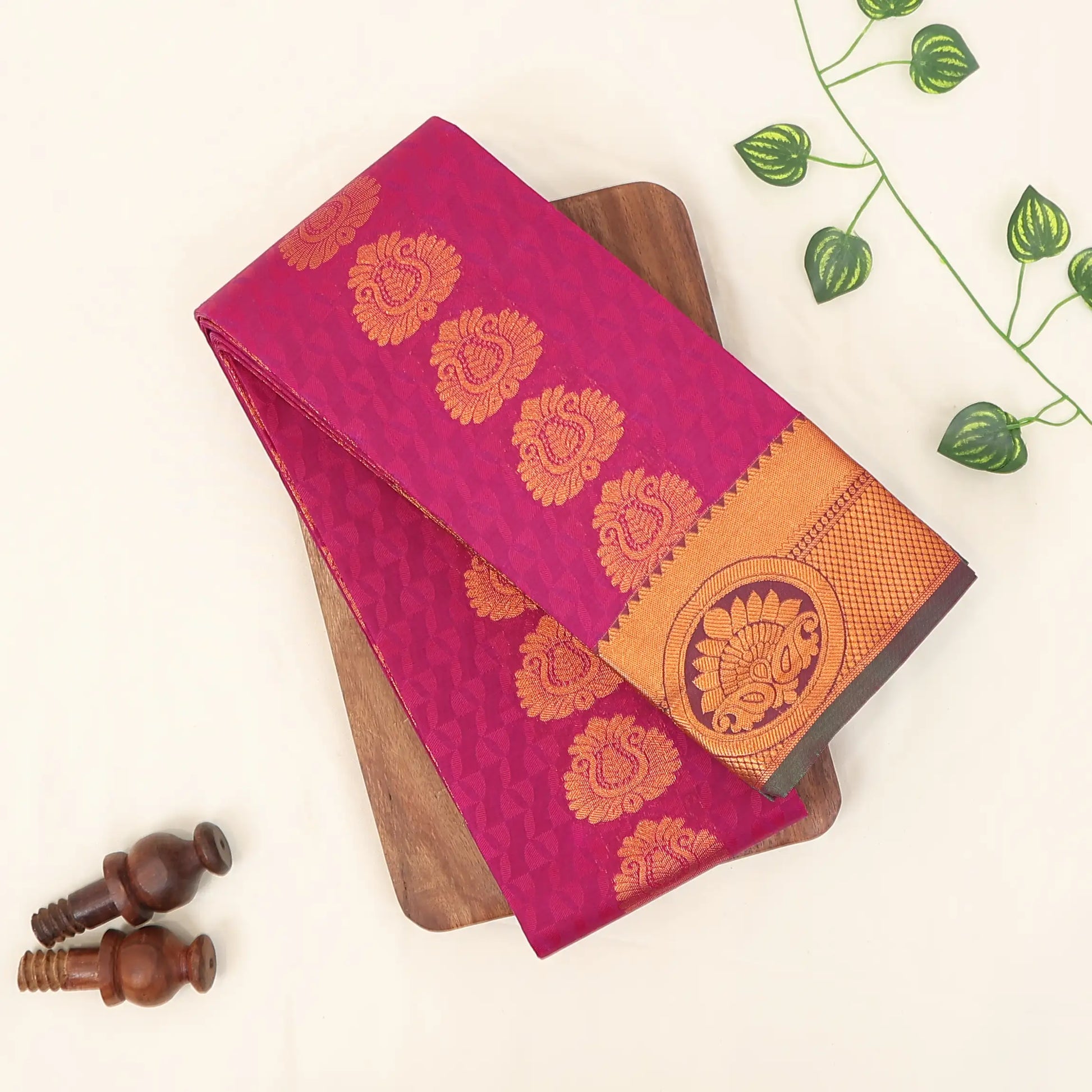Buy 1 Get 2 Silk Sarees for Women | Bridal Wear & Wedding Occasion | Jeyachandran - Full View