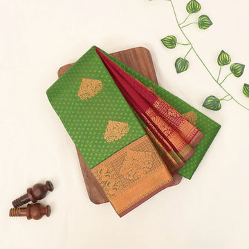 Buy 1 Get 2 Silk Sarees for Women | Bridal Wear & Wedding Occasion | Jeyachandran - Full View