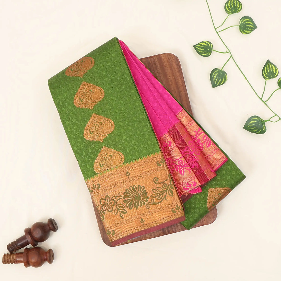 Buy 1 Get 2 Silk Sarees for Women | Bridal Wear & Wedding Occasion | Jeyachandran - Full View