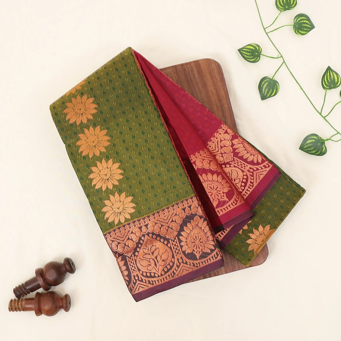 Buy 1 Get 2 Silk Sarees for Women | Bridal Wear & Wedding Occasion | Jeyachandran - Full View