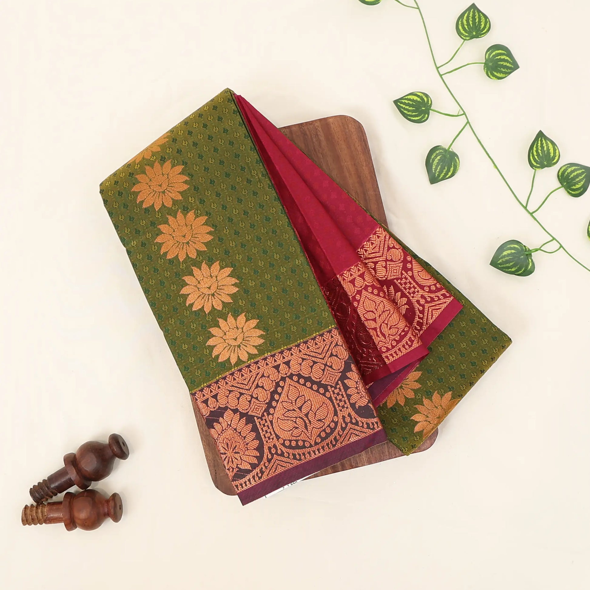 Buy 1 Get 2 Silk Sarees for Women | Bridal Wear & Wedding Occasion | Jeyachandran - Full View