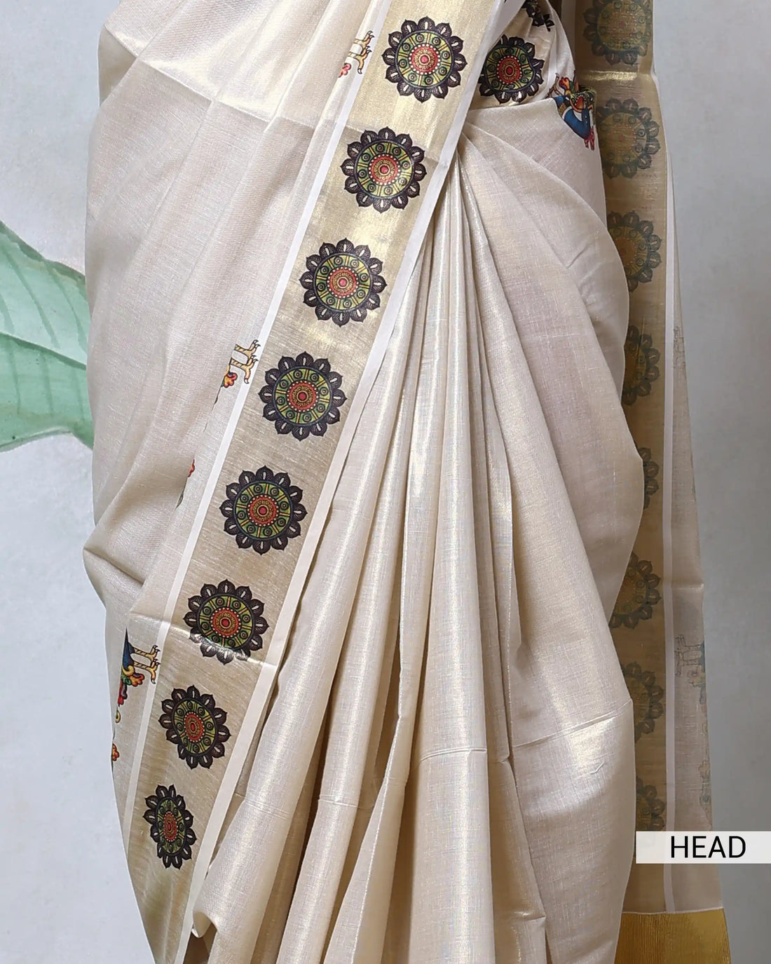 Kerala Kasavu Cotton Saree for Women | Onam Festival Wear, Family Function, Temple Visit | Jeyachandran