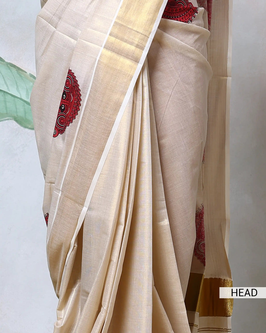 Kerala Kasavu Cotton Saree for Women | Onam Festival Wear, Family Function, Temple Visit | Jeyachandran