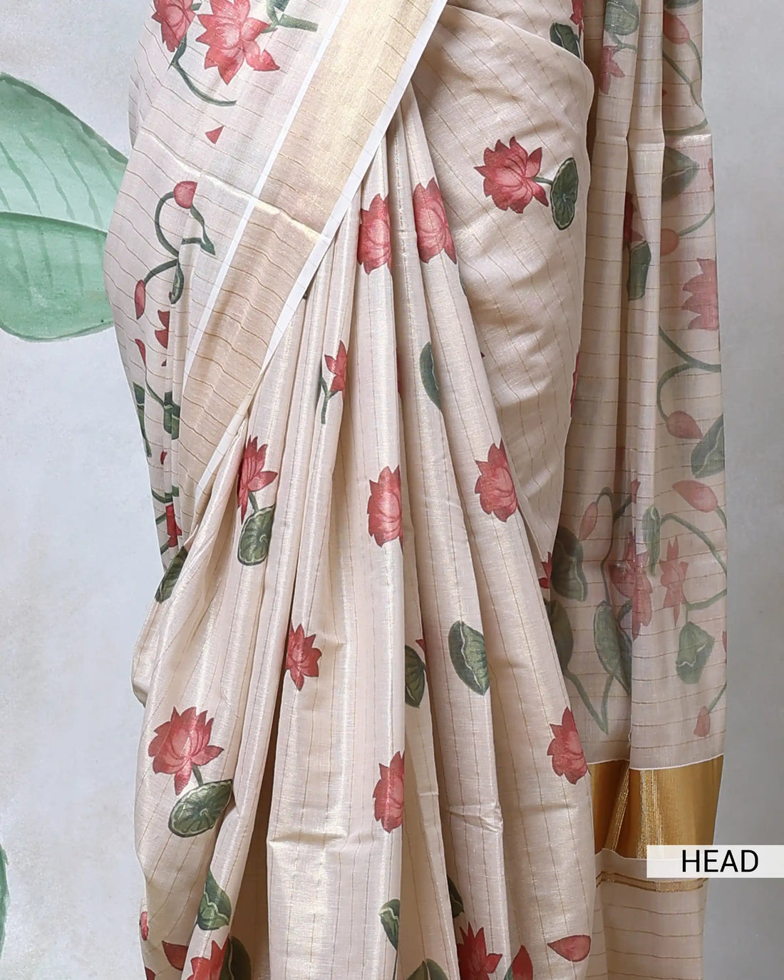 Kerala Kasavu Cotton Saree for Women | Onam Festival Wear, Family Function, Temple Visit | Jeyachandran